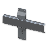 Panneau arrière Teltonika TSW1 avec support pour rail DIN