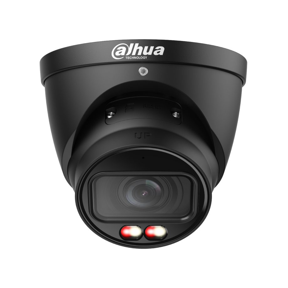 Dahua 4MP Dual Light Caméra Eyeball IPC-HDW2449T-ZS-IL, noir