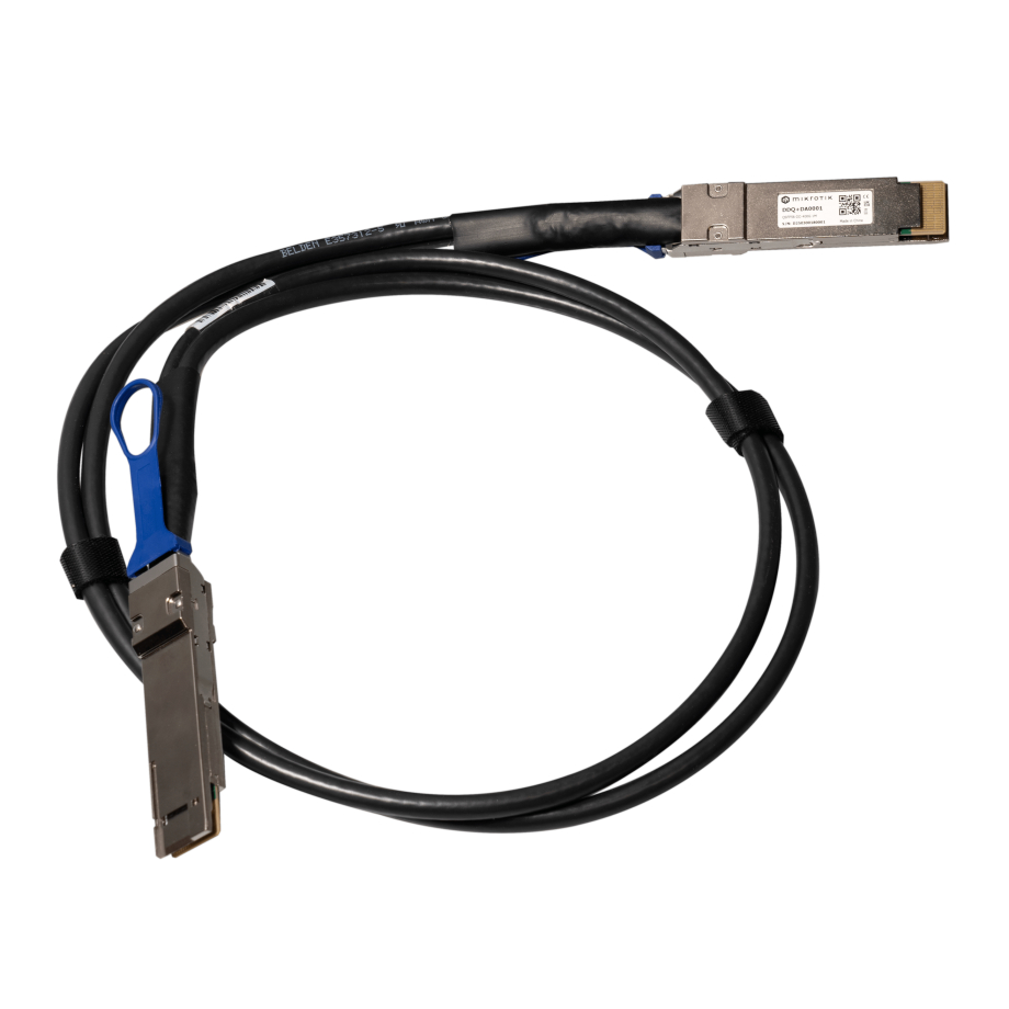 MikroTik Câble d'attache directe 400G 1m