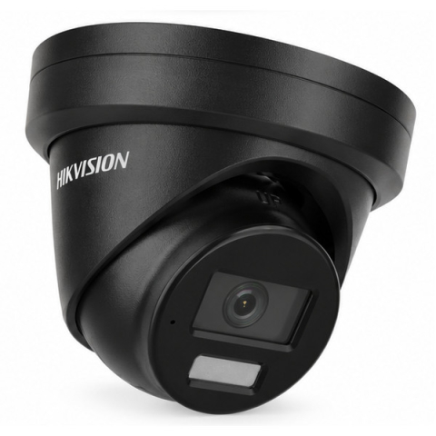 HikVision 4 MP Caméra à Tourelle DS-2CD2346G2H-IU(2.8mm), noir