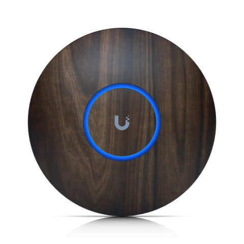 Couverture Ubiquiti U6+ et nanoHD, bois